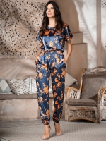 Шёлковая пижама женская блуза с брюками Кьяра QIARA 3825 Mia-Amore