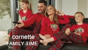 Скидка на новогодние пижамы для всей семьи от Cornette!
