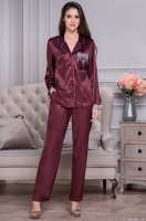 Комплект шёлковый жакет с брюками Mia-Amore LAURA Лаура 3296/с