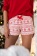Новогодняя пижама женская хлопковая лонгслив с шортами WISH Sensis