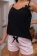 Пижама женская для дома топ с шортами MARINELA Sensis