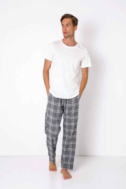  Пижама фланелевая мужская футболка со штанами TYLER  Aruelle