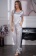Шёлковая пижама женская топ с брюками KELLY Келли 3576 Mia-Amore