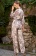 Шёлковая пижама женская из жакета топа и брюк GRACIA Грация 3586  Mia-Amore 