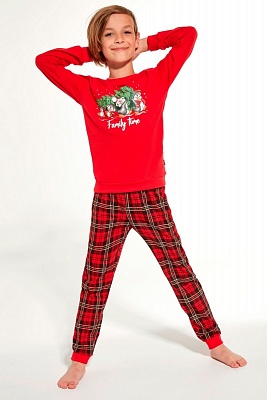 Пижама для мальчика лонгслив со штанами 593/966 FAMILY TIME Cornette