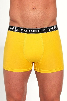 Трусы мужские боксеры облегающие спортивные 503 жёлтый Cornette