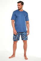  Пижама мужская футболка с шортами 326 BARBER Cornette
