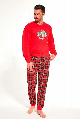 Пижама мужская лонгслив со штанами 115 FAMILY TIME Cornette
