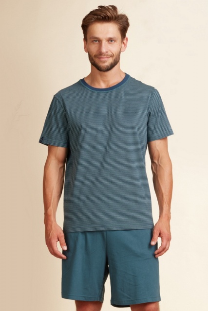 Пижама мужская футболка с шортами MNS 373 KEY